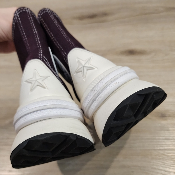 Converse Run Star Legacy Hi Black Cherry - Picture 5 of 7